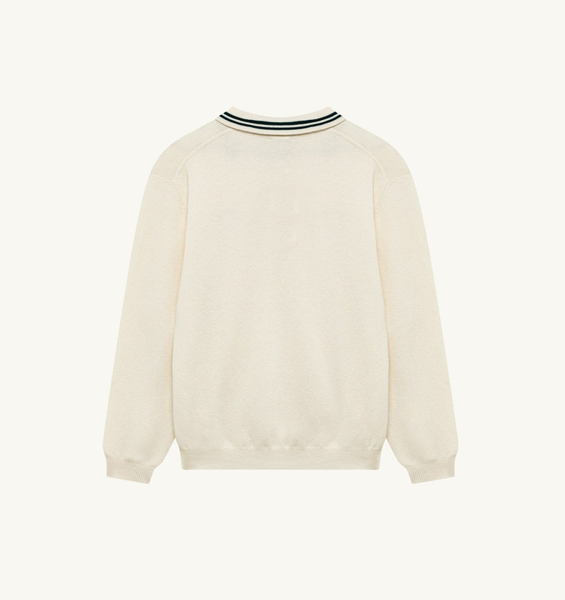 UNISEX KNIT WOOL POLO 4