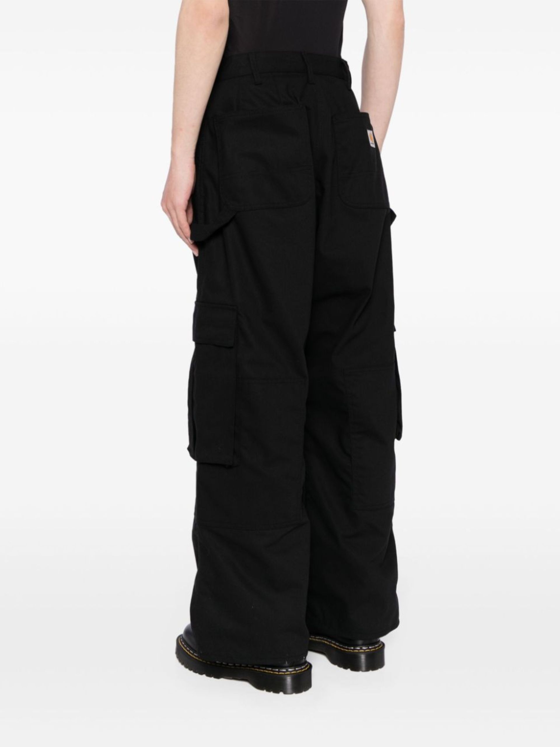 x Carhartt black cargo trousers - 4