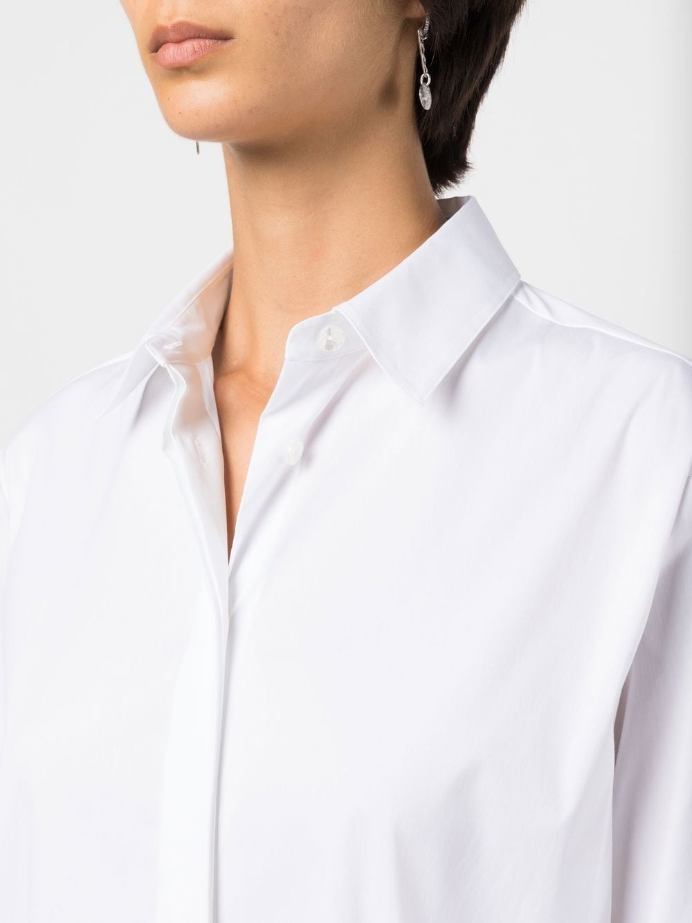 long-sleeve button-up shirt - 5