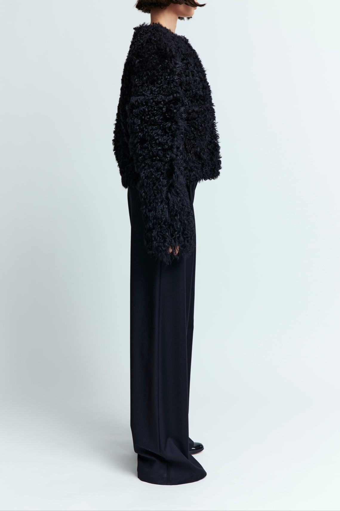 BIA COAT IN SHEARLING - 3