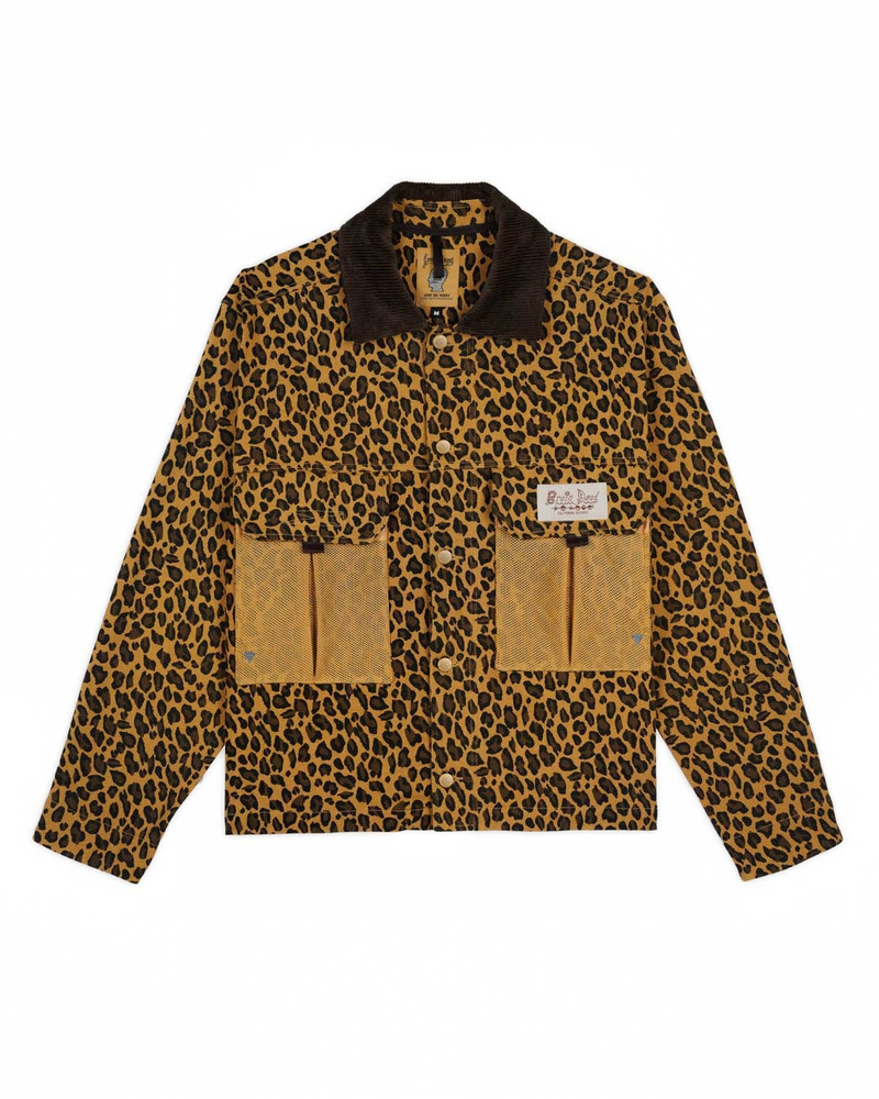 Cropped Chore Jacket - Leopard 1