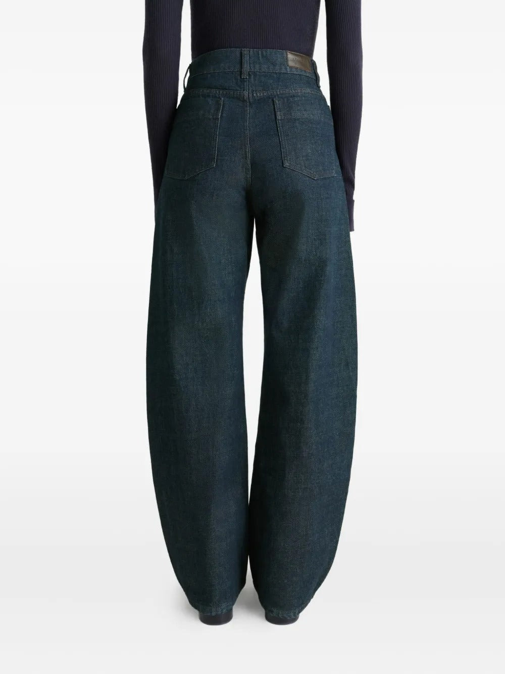 LEMAIRE - Women High Waisted Curved Pants - 3