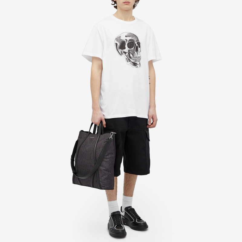 Alexander McQueen Alexander McQueen Metallic Skull Print T-Shirt outlook