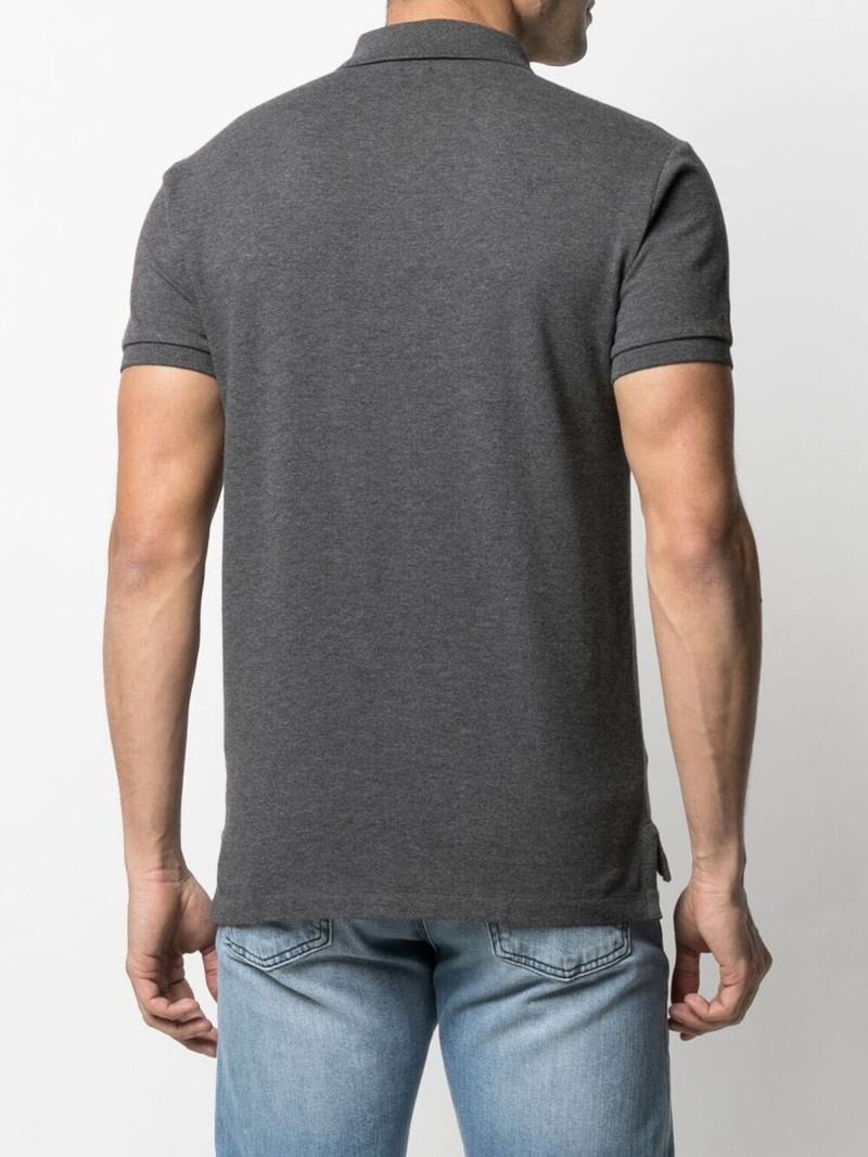 embroidered-logo polo shirt 4