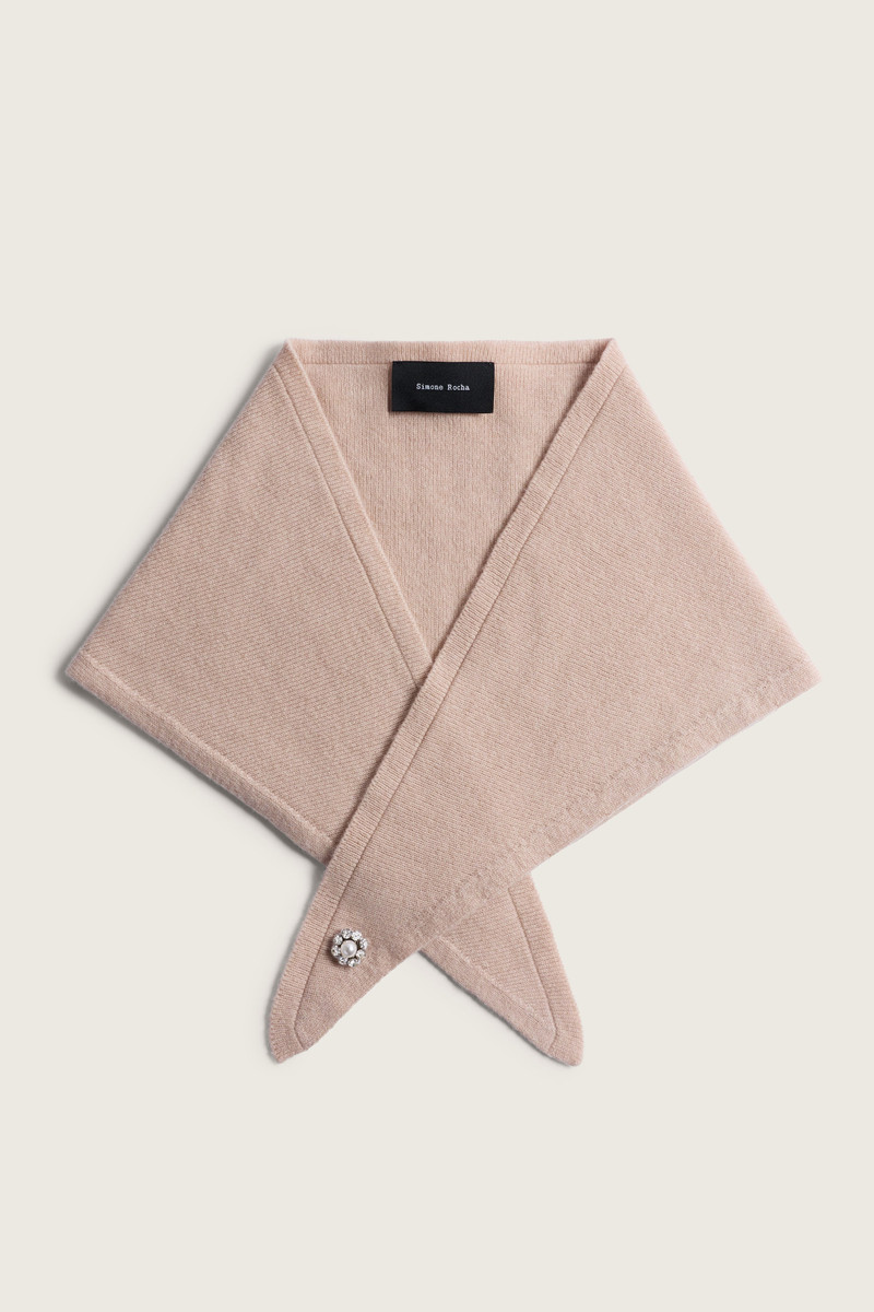 Embellished Cashmere Neckerchief 1