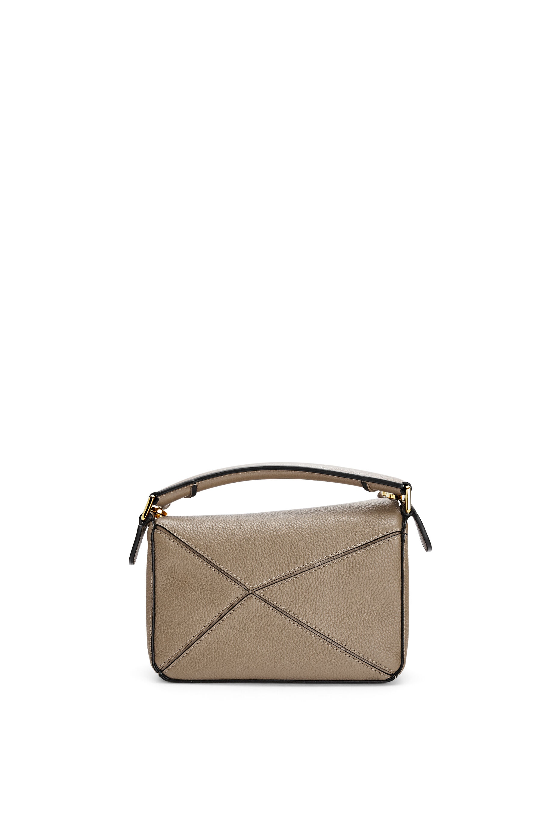 Mini Puzzle bag in soft grained calfskin - 3