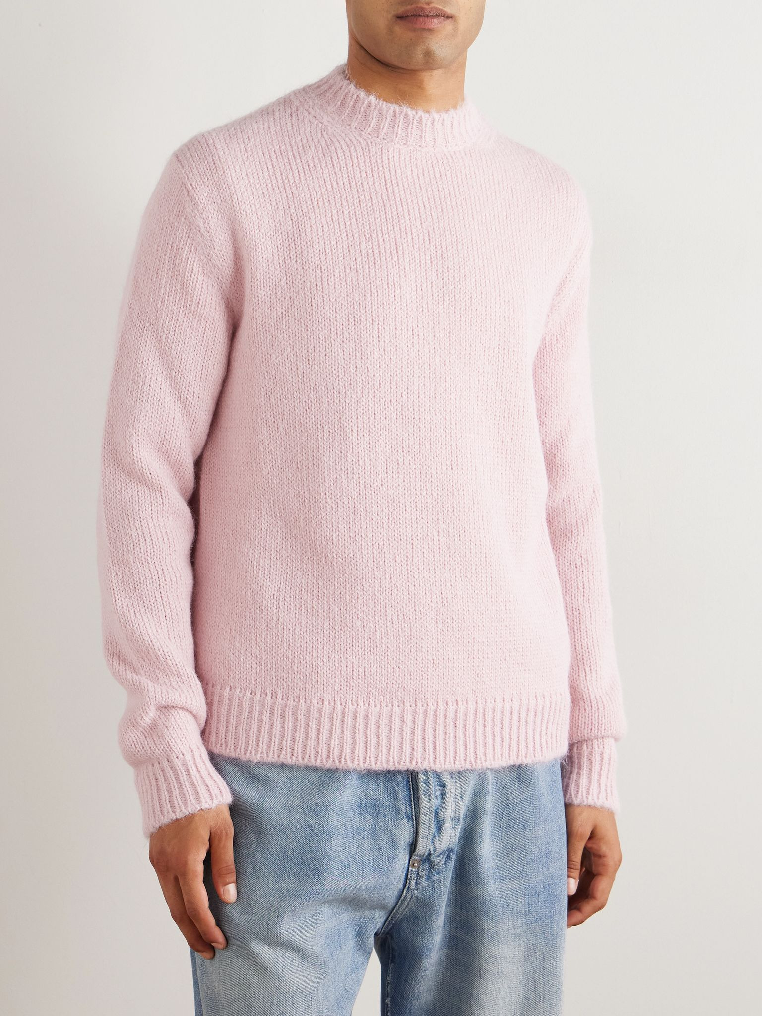 Alpaca-Blend Sweater Pink - 3