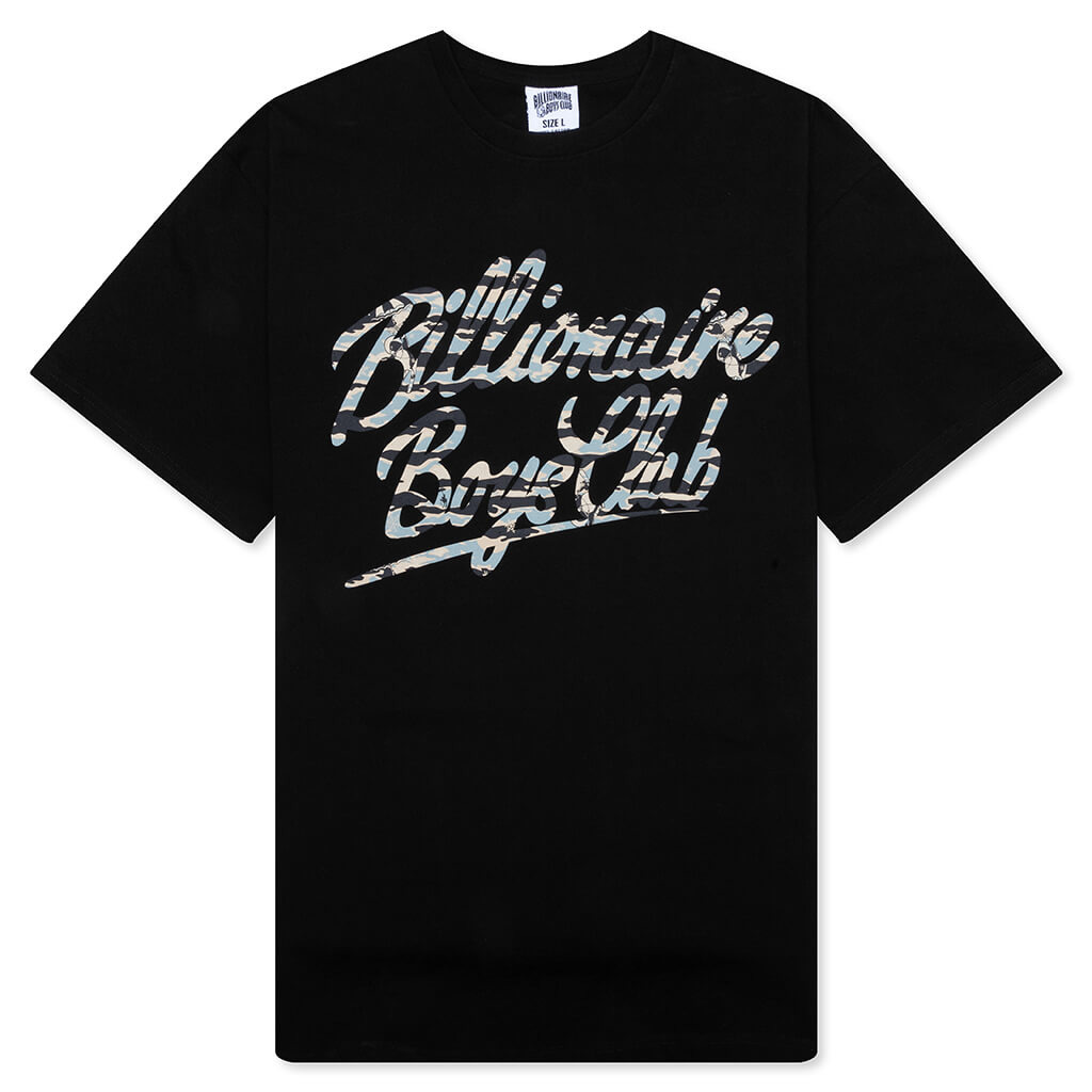 SIGN S/S TEE - BLACK - 1