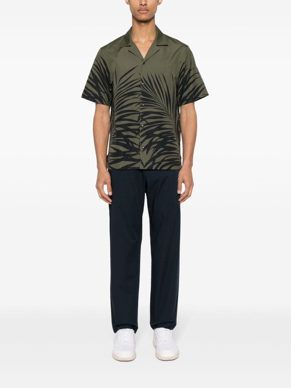 graphic-print cotton shirt - 2