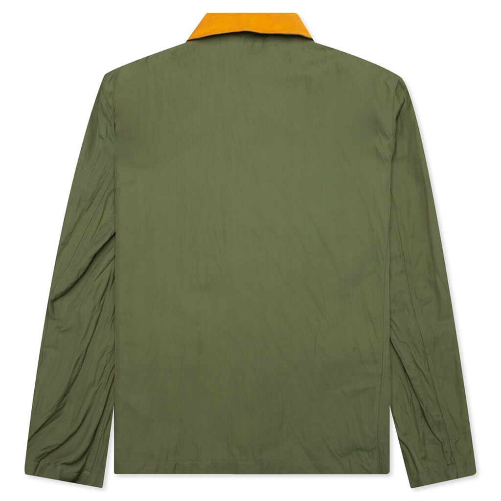 MARNI X NO VACANCY INN GABARDINE JACKET - STONE GREEN - 2