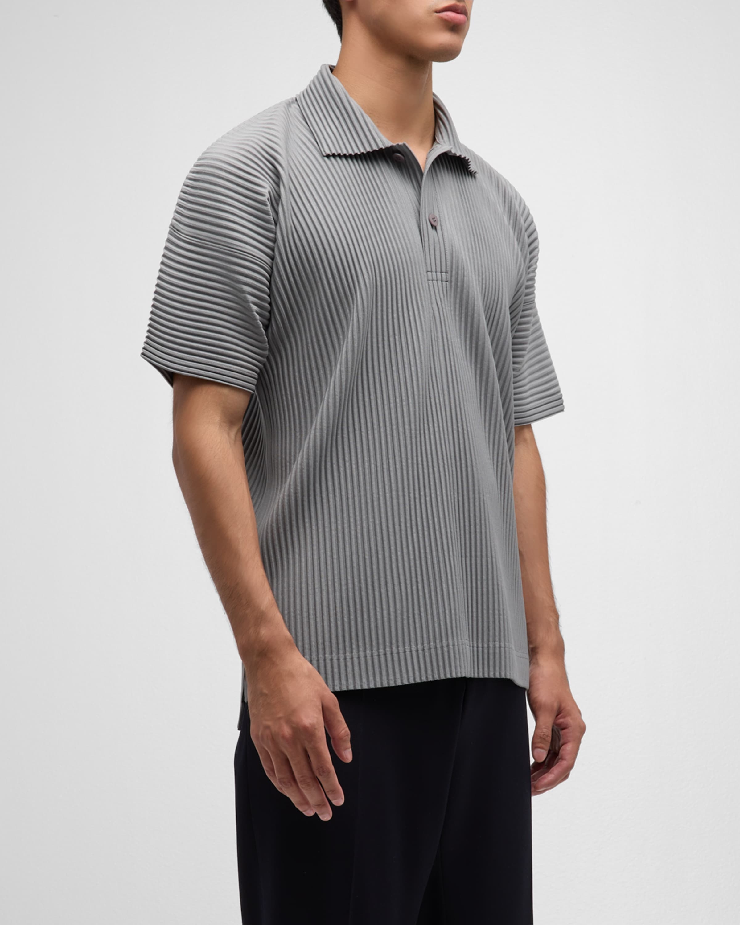 Men's MC May Pleated Polo Shirt - 2