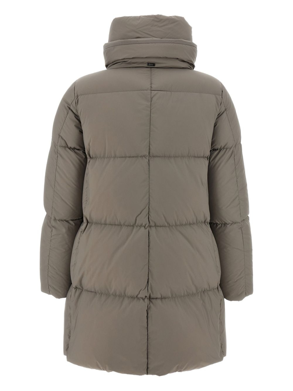 quilted high-neck down coat - 2