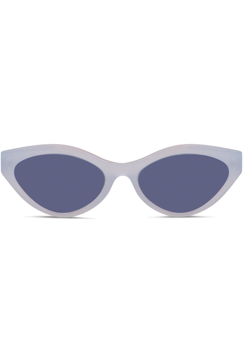 CAT EYE SUNGLASSES | CLEAR BLUE/BLUE - 1