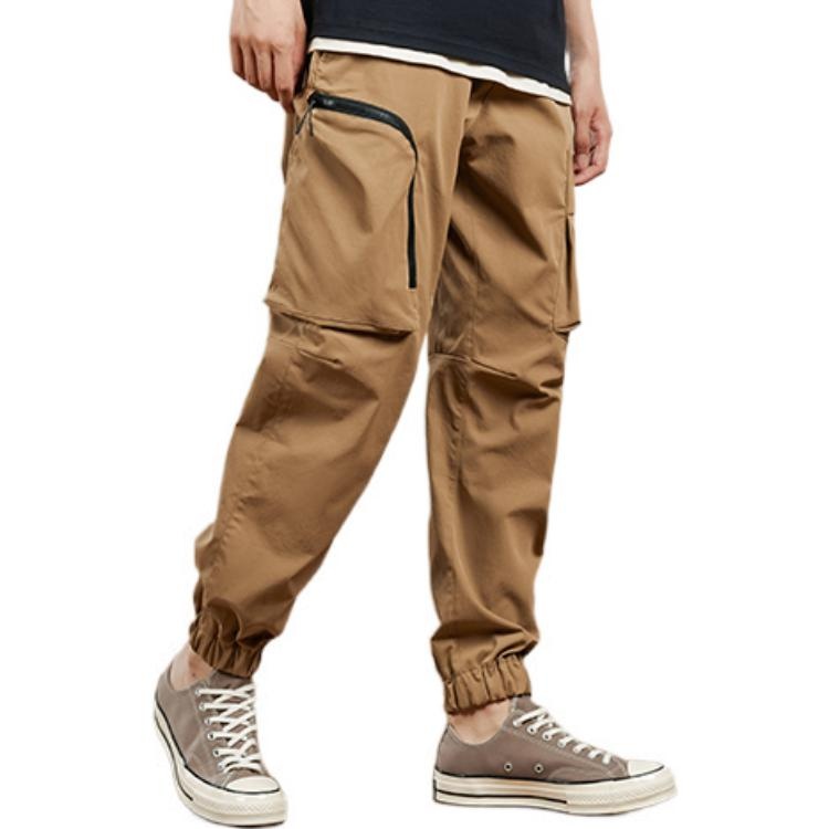 Converse Stretch Woven Pants 'Khaki' 10024872-A01 - 4