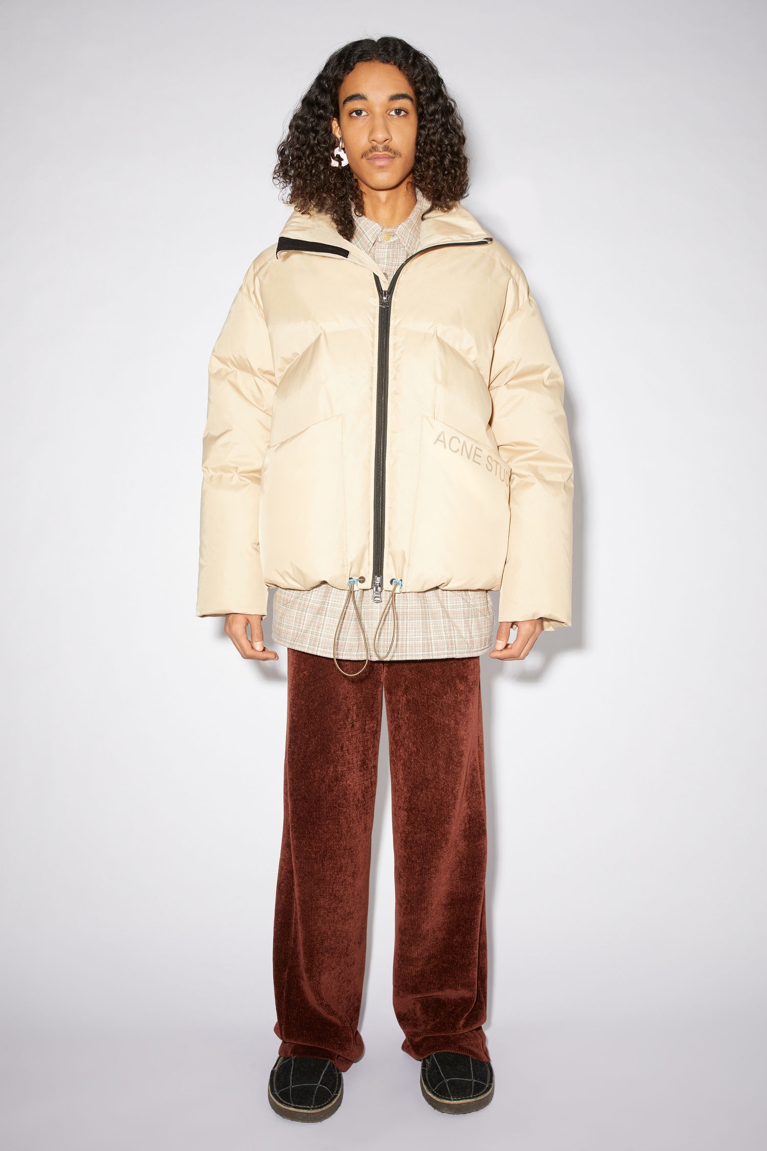 Down-filled jacket - Biscuit beige - 2