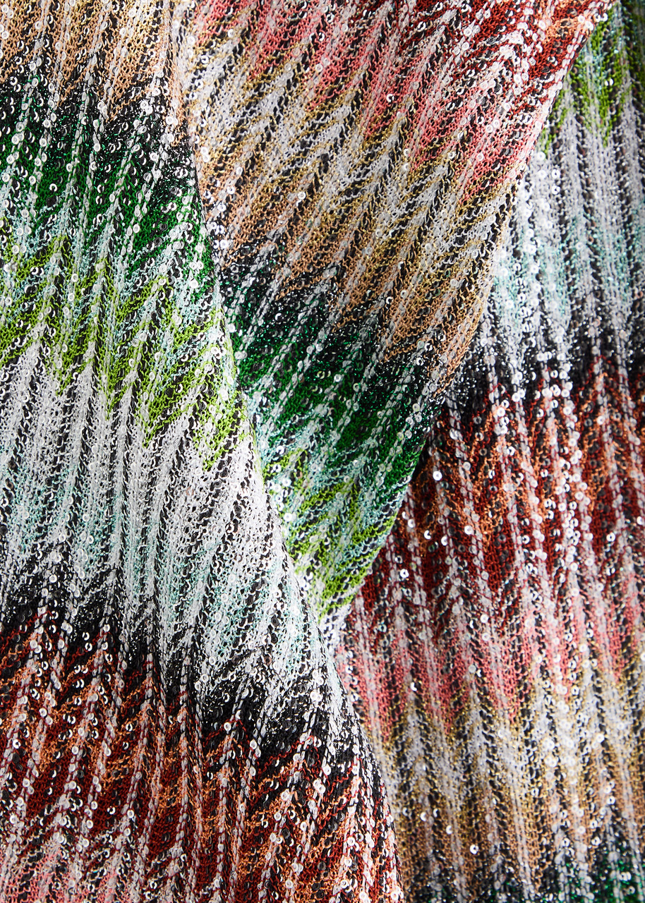Missoni Striped Sequin-embellished Knitted Trousers - 5