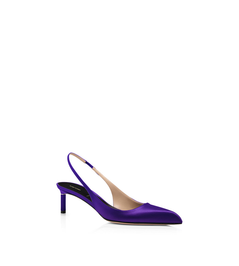 TOM FORD SATIN T SLINGBACK outlook