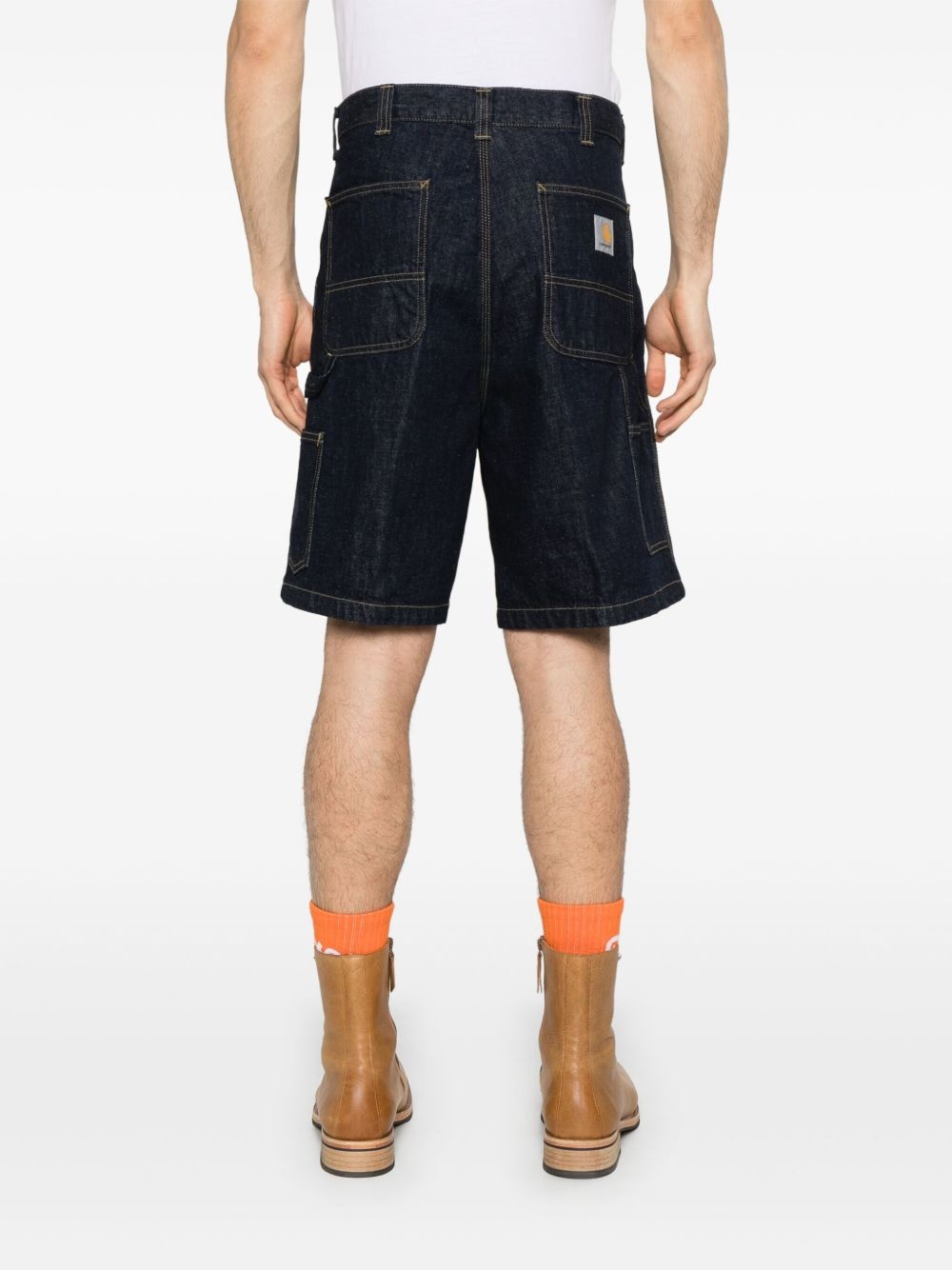 OG Single Knee denim shorts - 4