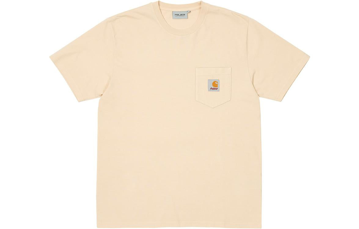 Palace x Carhartt WIP Short-Sleeve Pocket T-Shirt 'Beige' I032478-OFFWHITE - 2