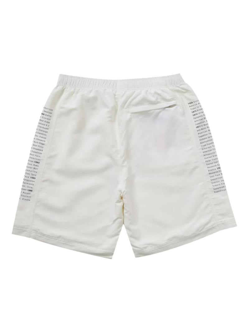 Supreme x Suprime x The North Face text print short outlook