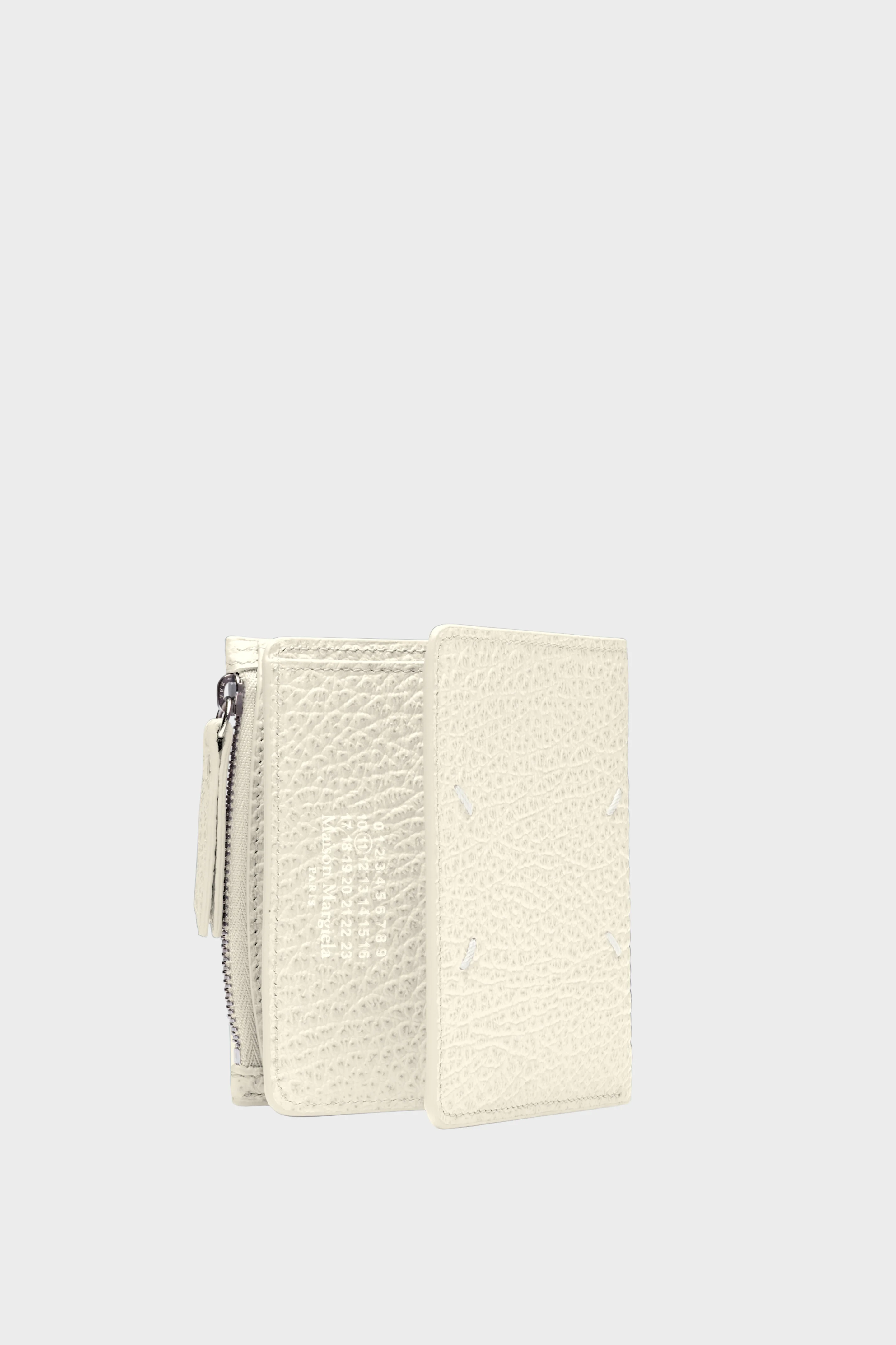 Leather flap wallet - 1