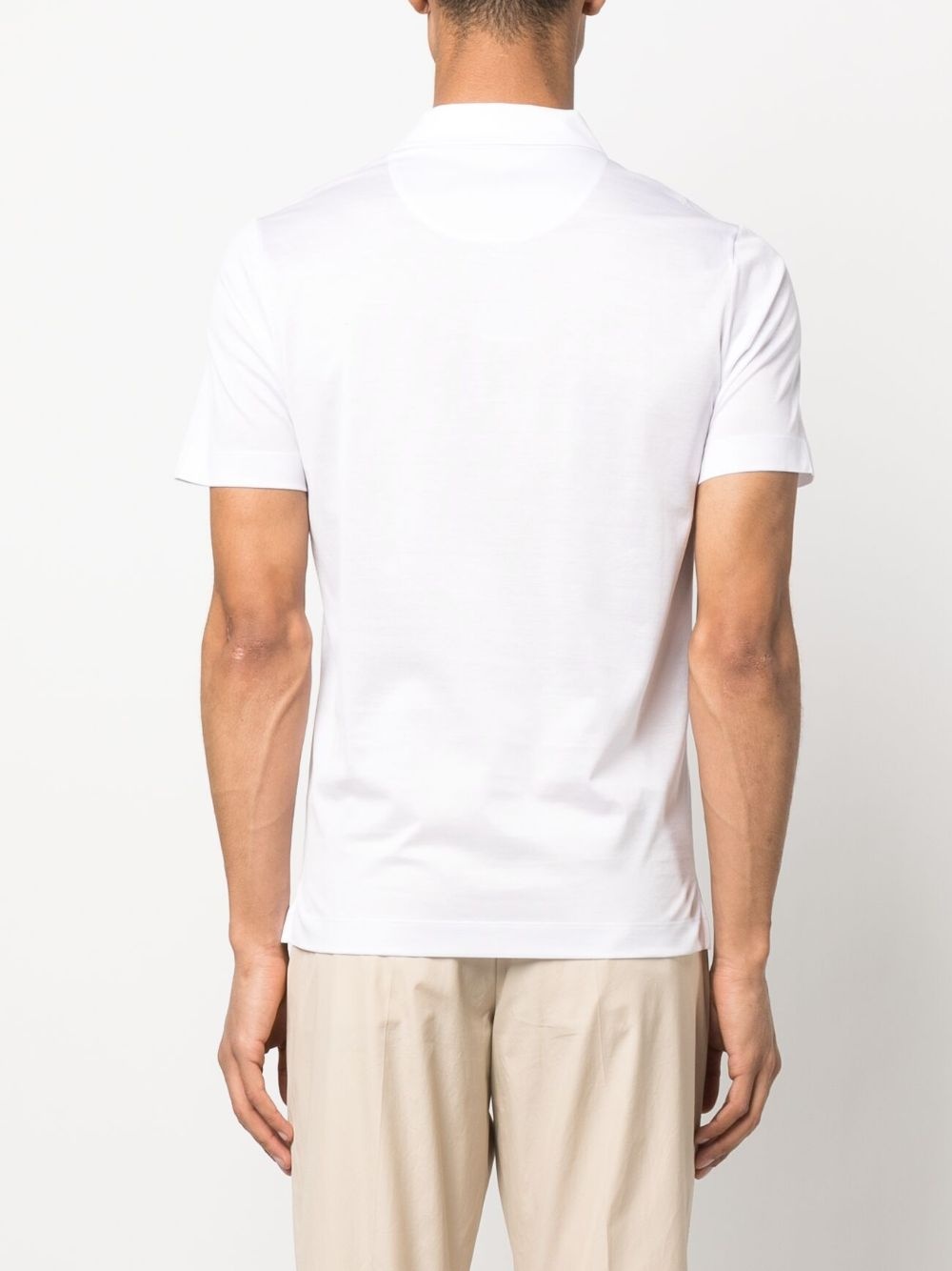 knitted polo shirt - 4