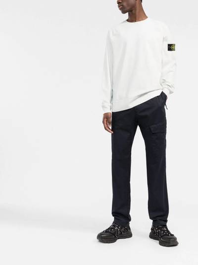 Stone Island Compass-patch cargo trousers outlook