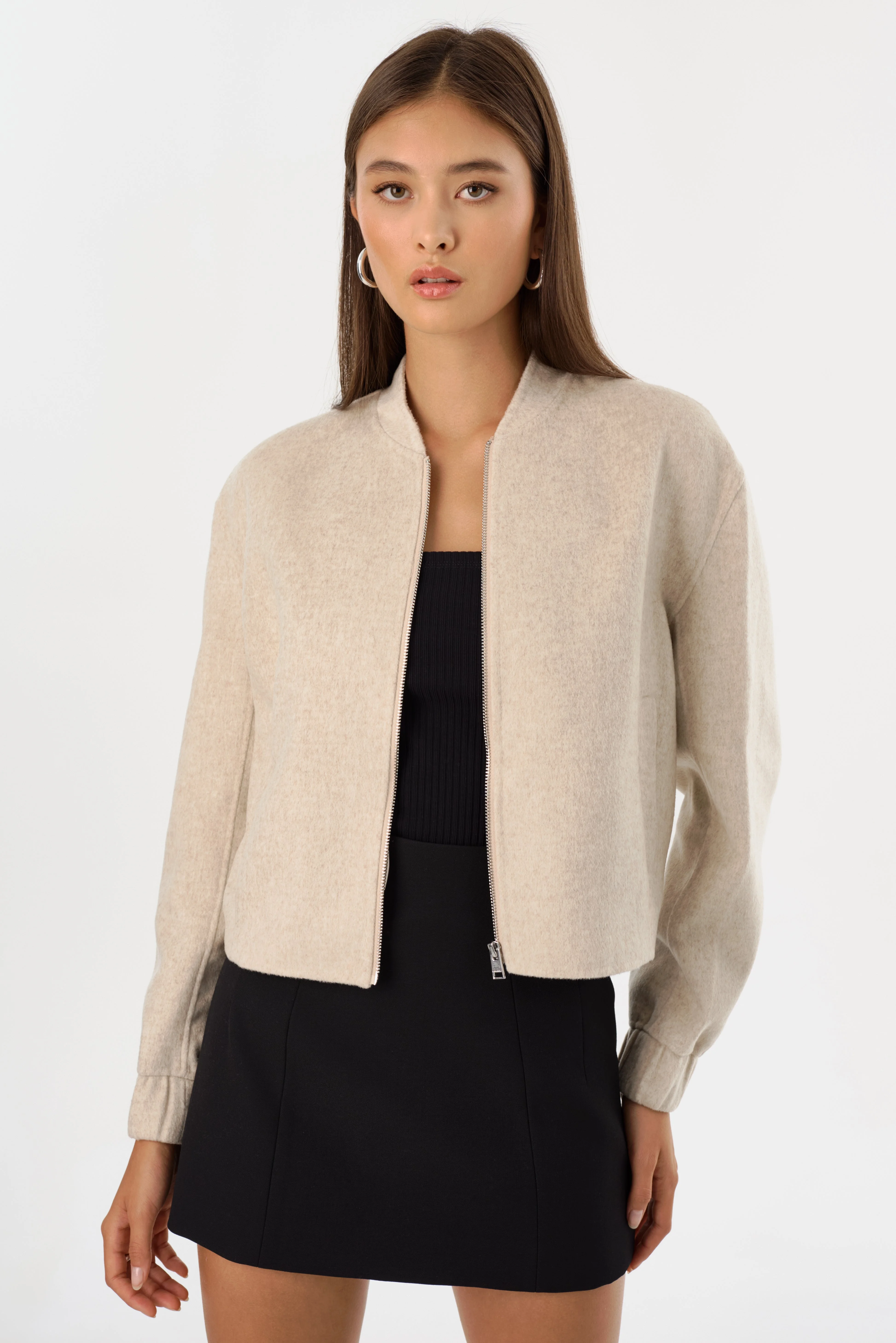 FAY | Double Face Wool Bomber Jacket - 1