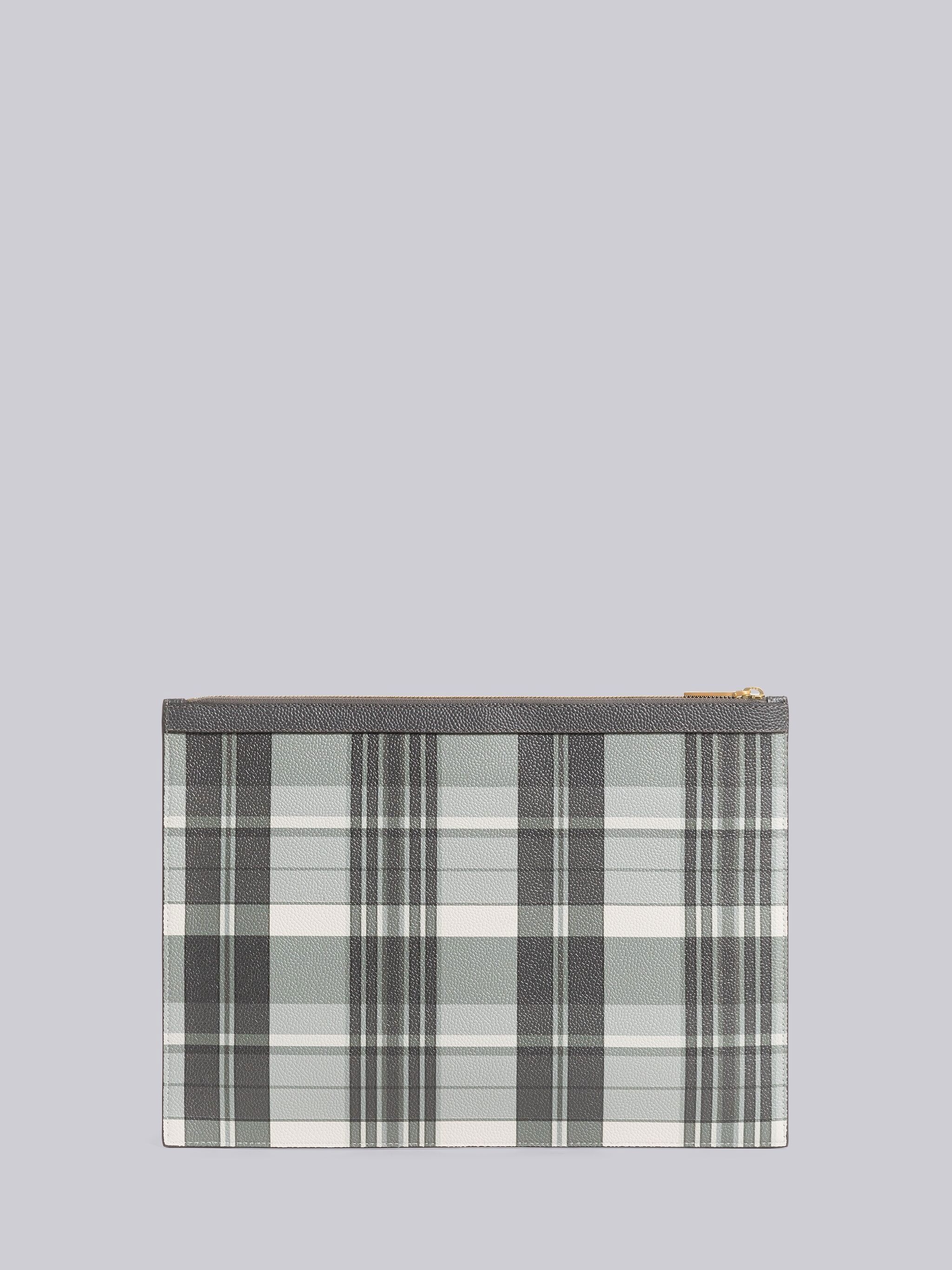 PEBBLE GRAIN MADRAS 4-BAR MEDIUM DOCUMENT HOLDER - 3