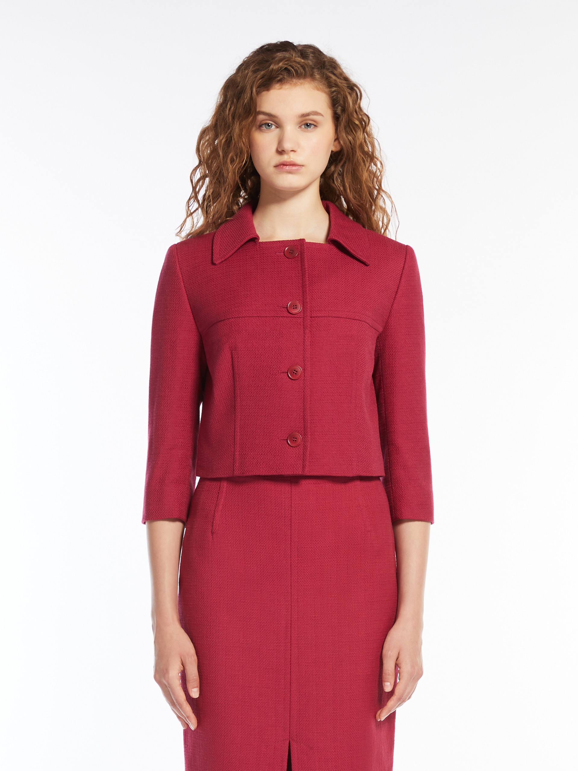 USSITA Cotton cropped jacket - 3