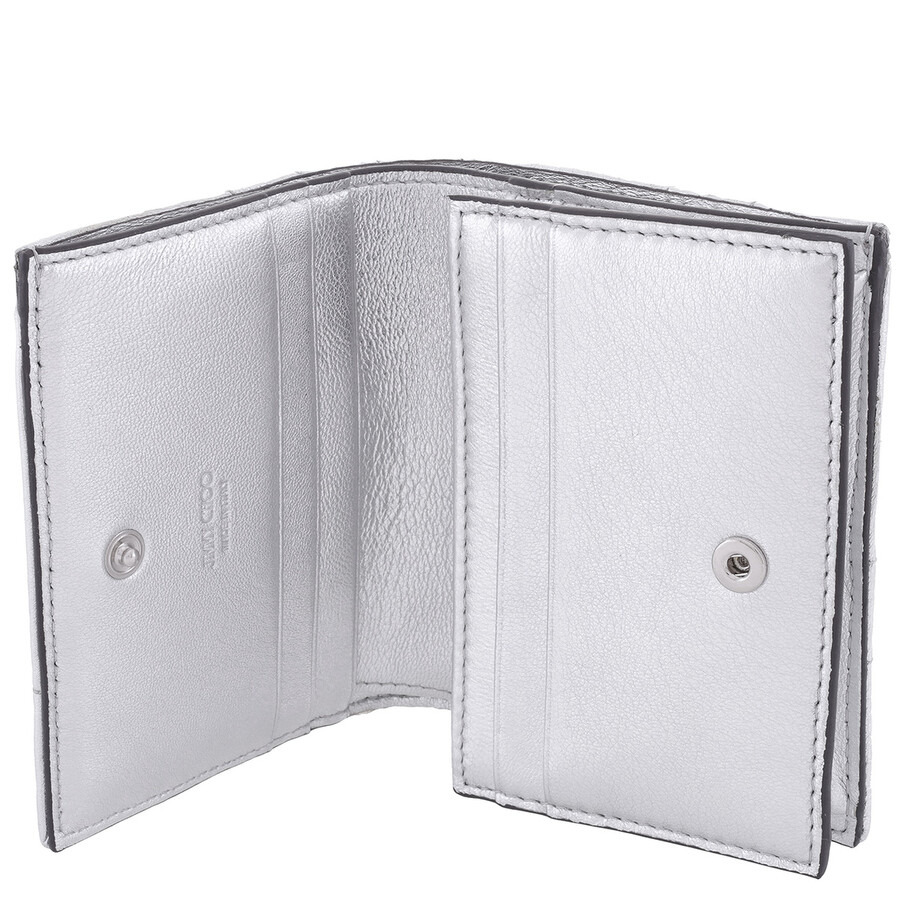 Jimmy Choo Hanne JC Emblem Leather Wallet - 5