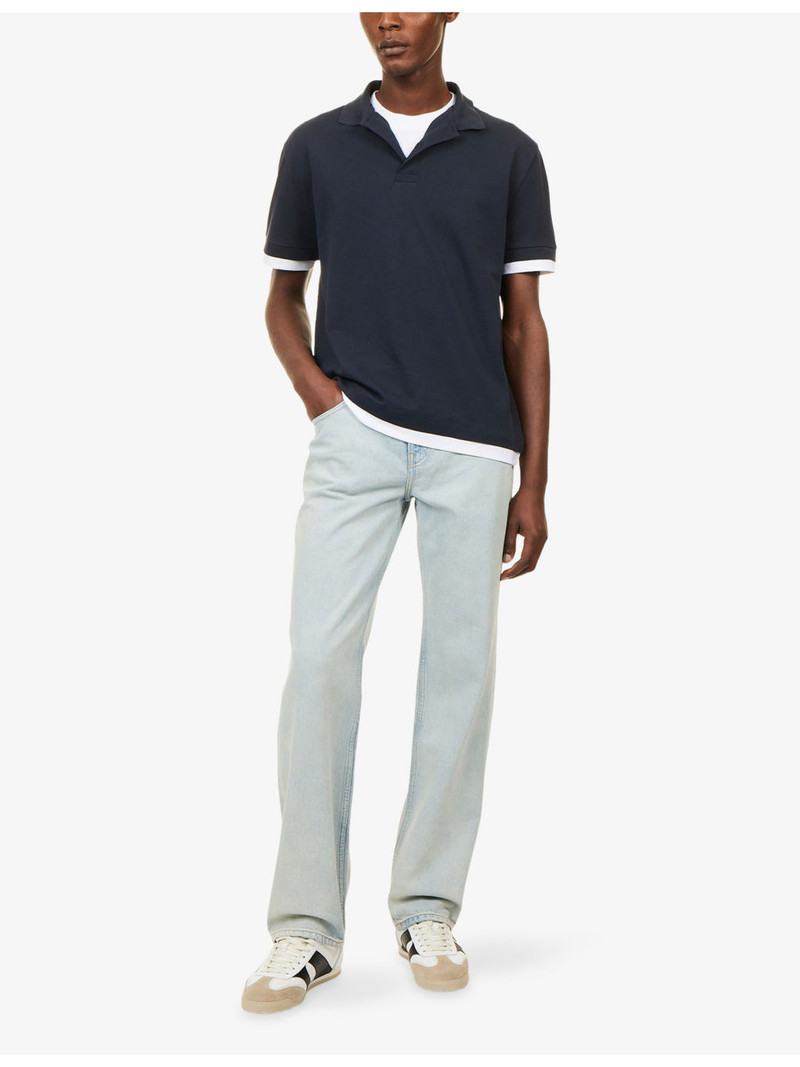 PAIGE Doheny Straight-Leg Denim Jeans outlook