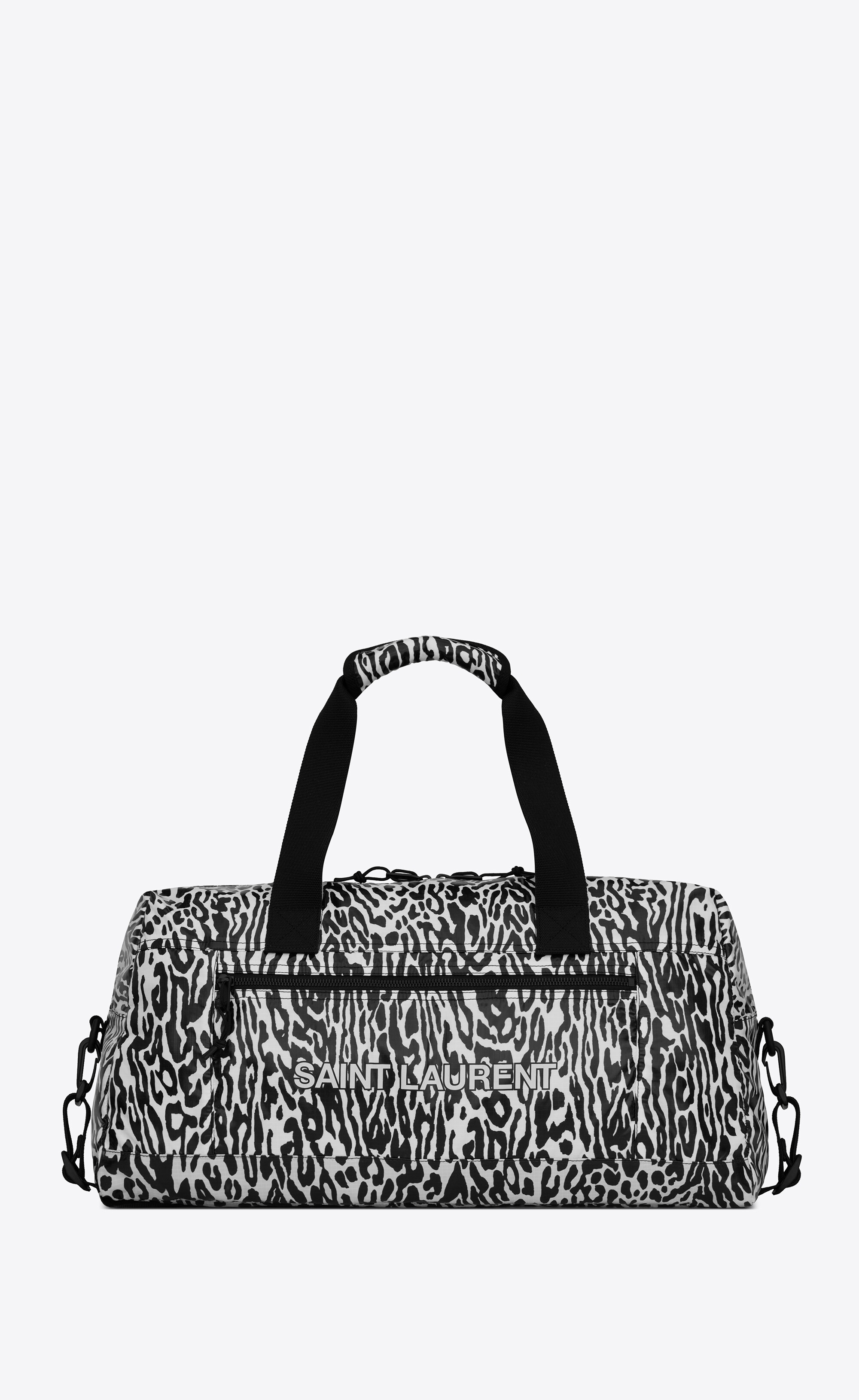 nuxx duffle in leopard print nylon - 1