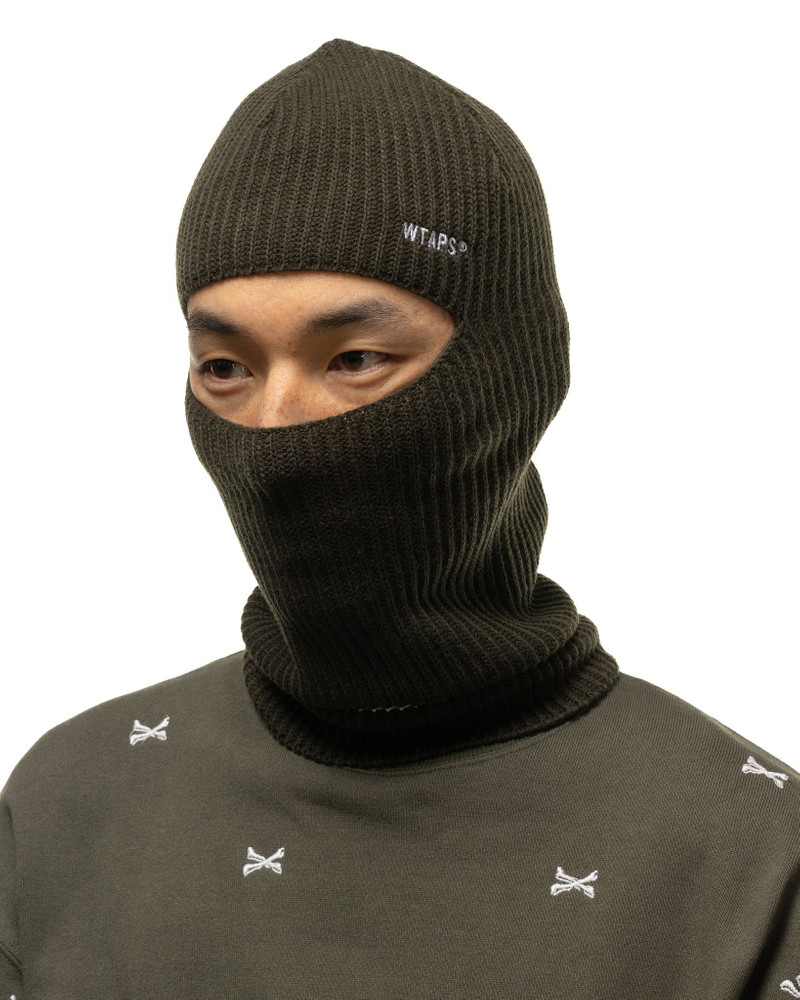 WTAPS BALACLAVA / BALACLAVA / ACRYLIC. SIGN OLIVE DRAB outlook