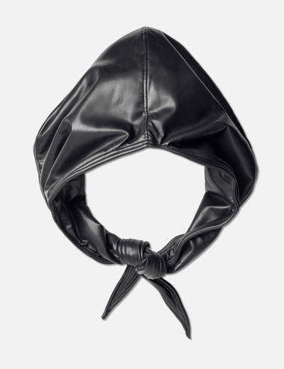 Y/Project FAUX LEATHER HOOD outlook