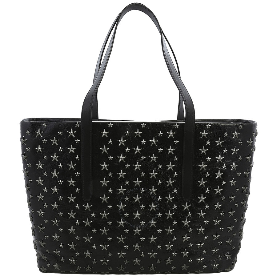 Jimmy Choo Pimlico/S Star-Embossed Tote Bag - 3