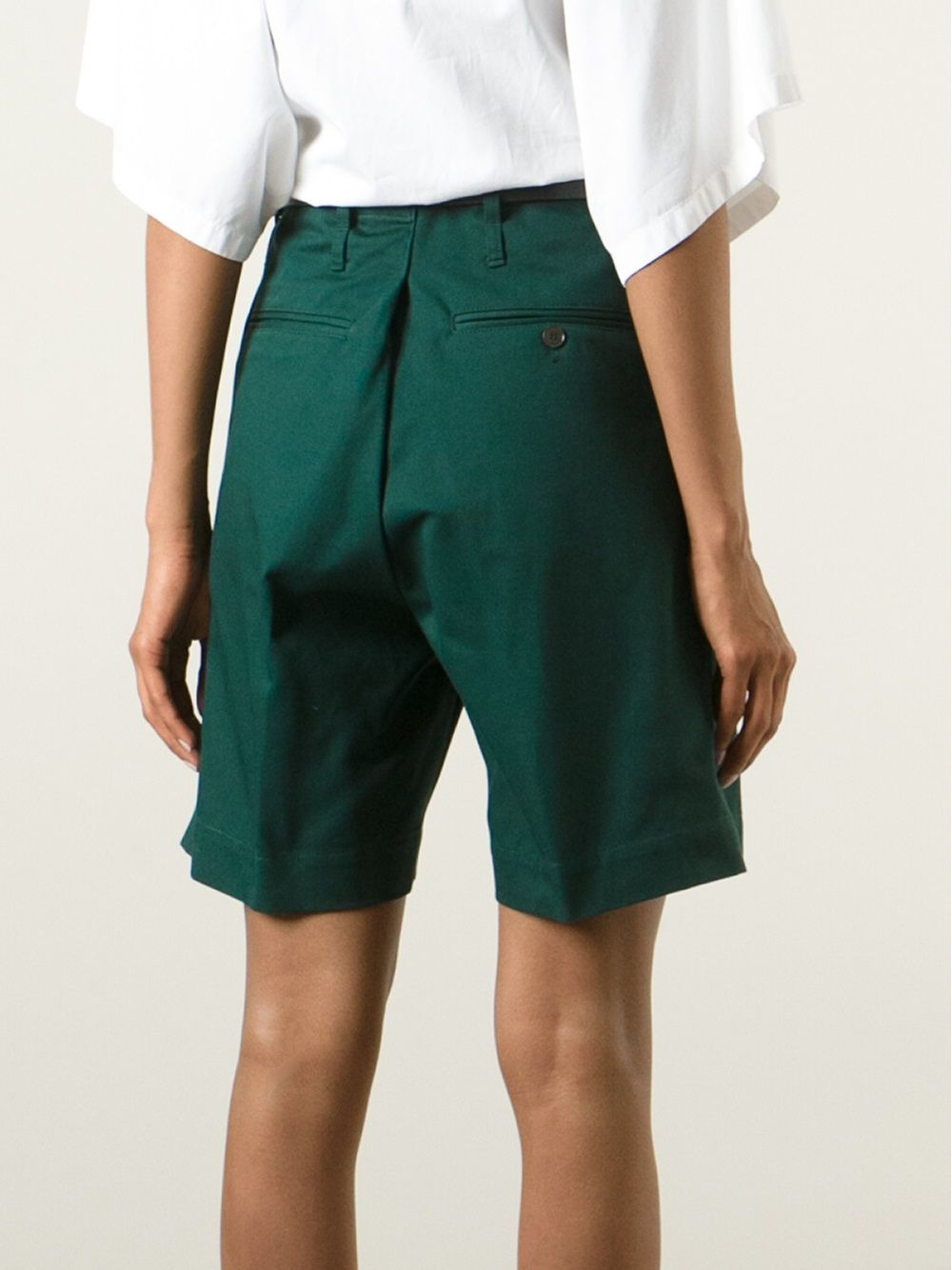 'Kate' belted shorts - 5
