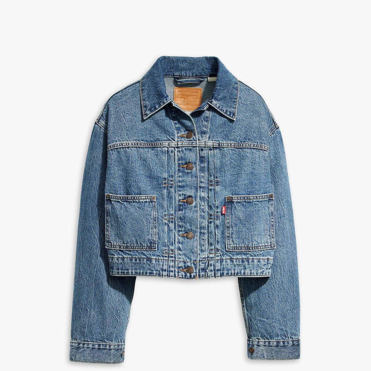 TAILORED 90S TRUCKER JACKET - 1