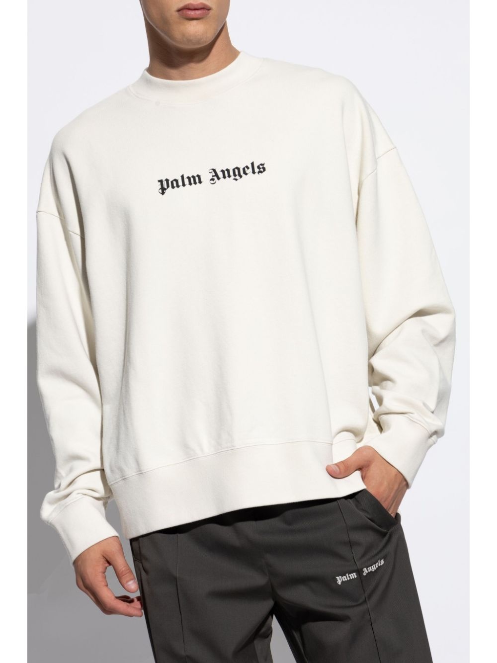 logo-print sweatshirt - 3