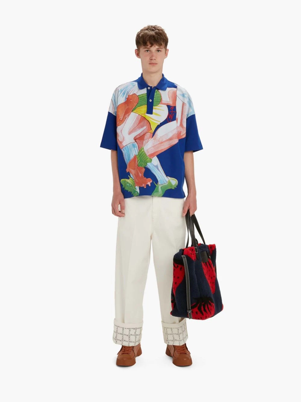 OVERSIZED PRINTED POLO SHIRT - 2