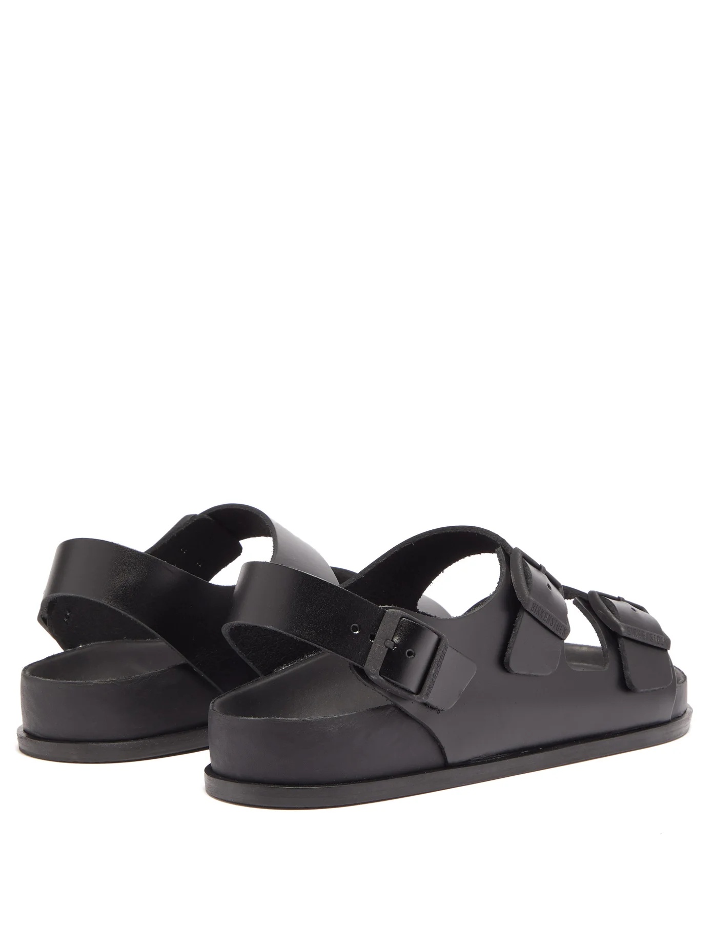 Milano ankle-strap leather sandals - 4