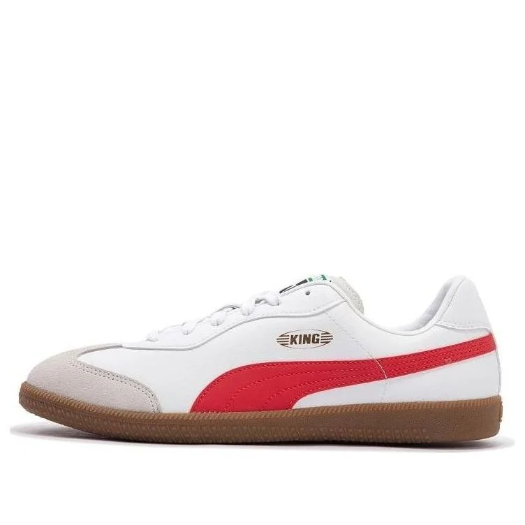 PUMA KING 21 IT Football Boots 'White Red Brown' 106696-06 - 1