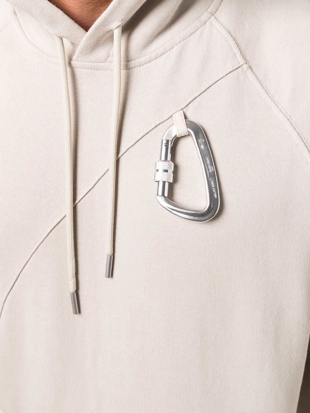 drawstring zipped hoodie - 5