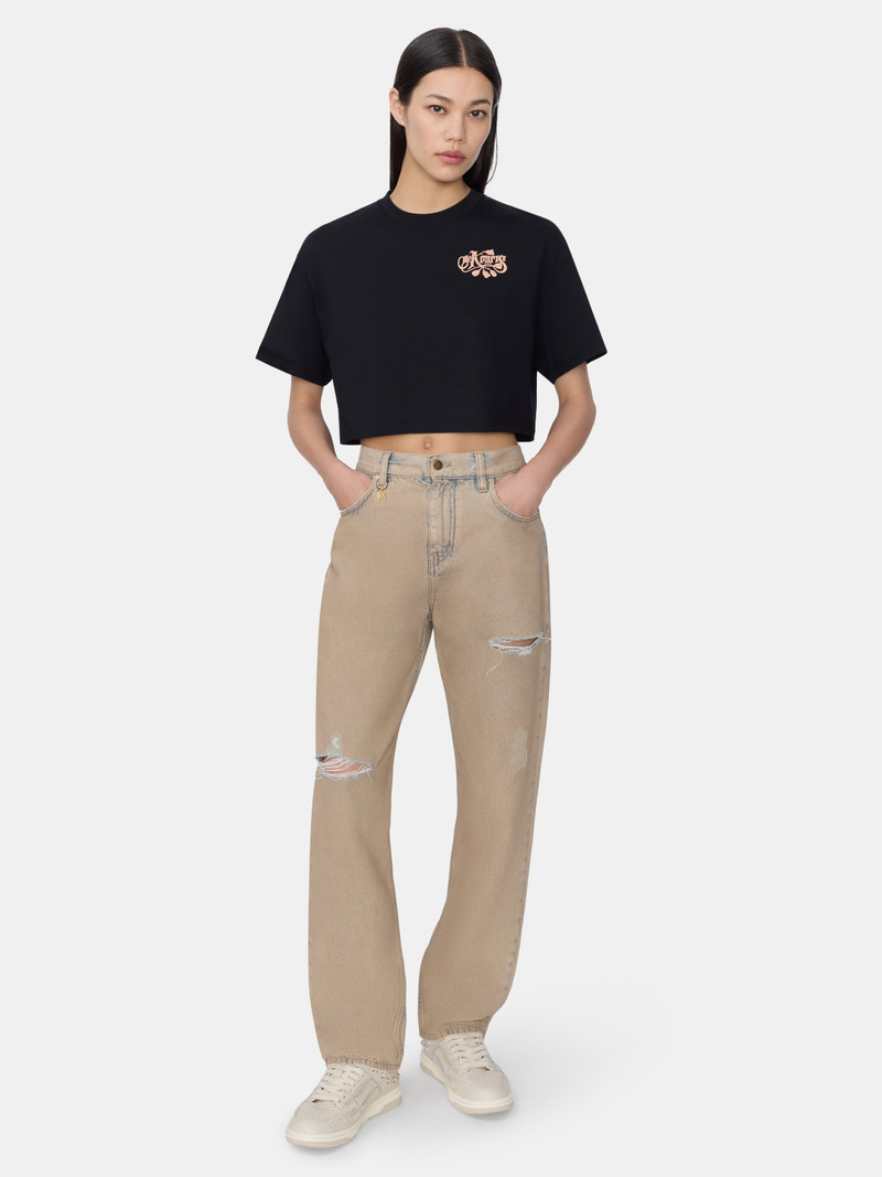 AMIRI WOMEN'S THE AMIRIS CROPPED TEE outlook
