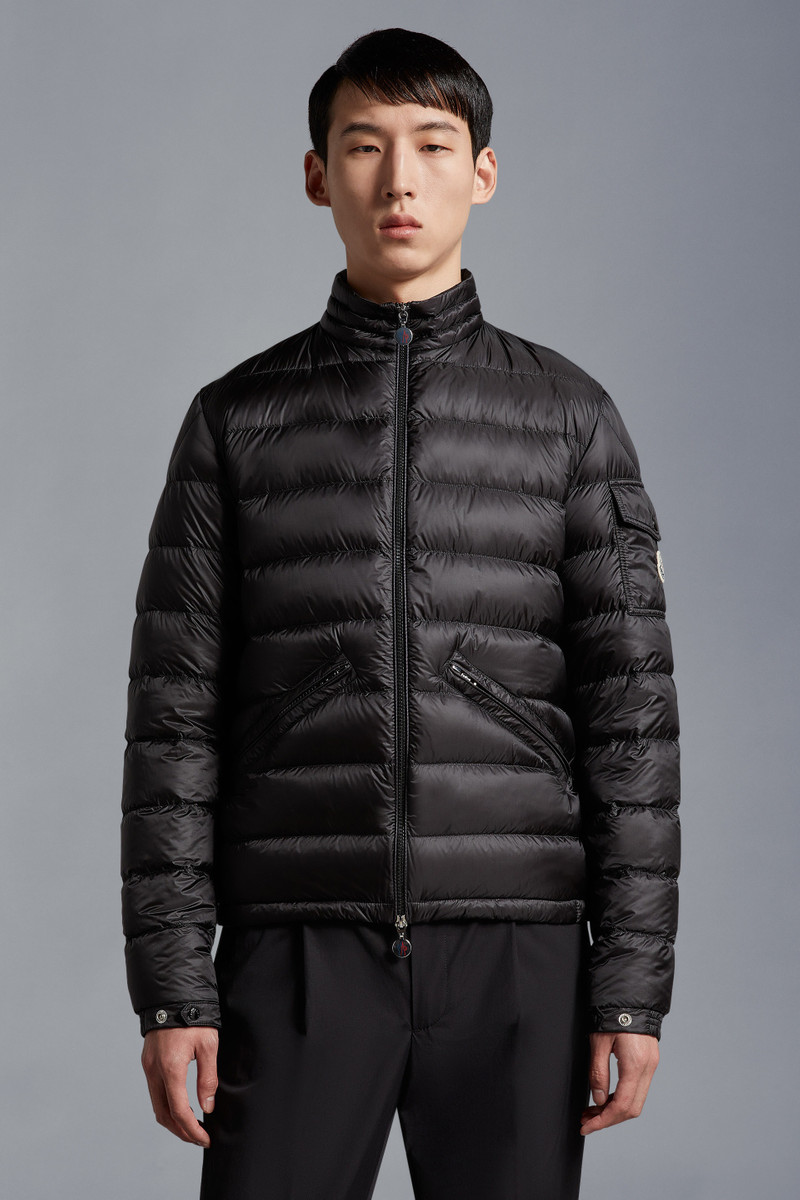 Moncler Agay Short Down Jacket | REVERSIBLE