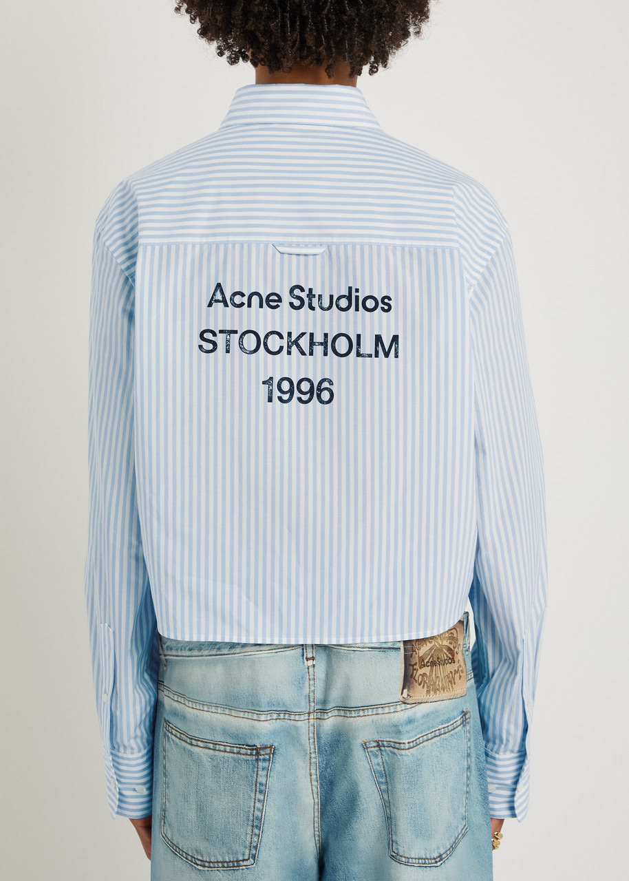 Acne Studios Striped Cotton Shirt - 3