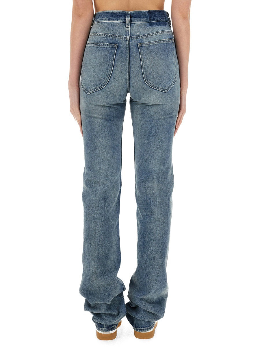 Maison Margiela Women "Straight" Jeans - 3