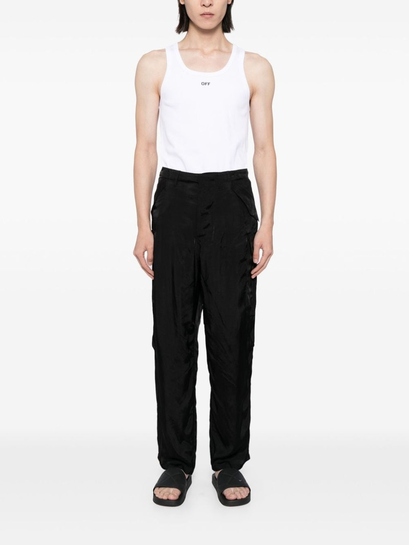 Moschino satin trousers outlook