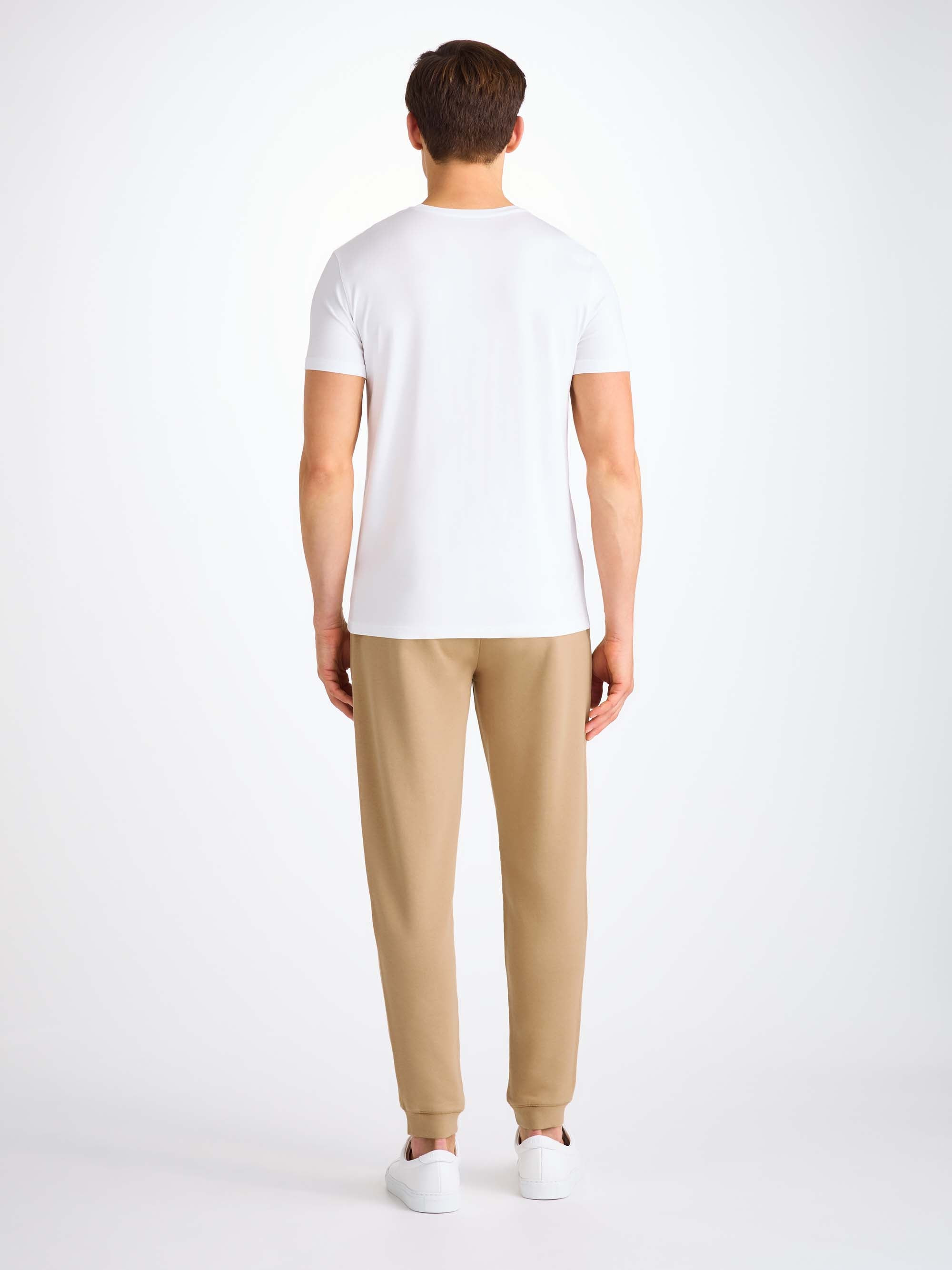Men's Sweatpants Quinn Cotton Modal Camel - 4