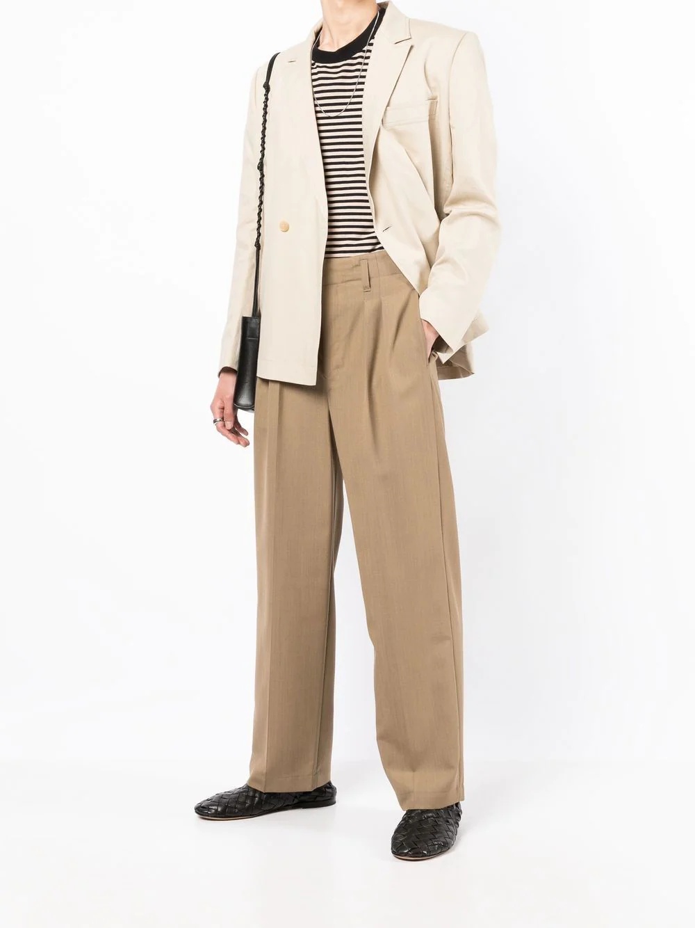 straight-leg tailored trousers - 2